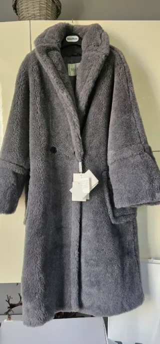 Max Mara Cappotto Teddy Grigio