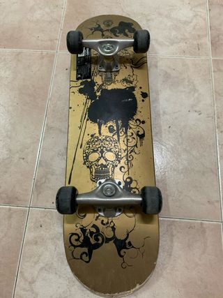 Skate Oxelo Mini Dorado