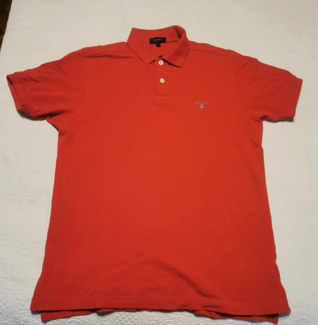 Polo Gant rojo talla S
