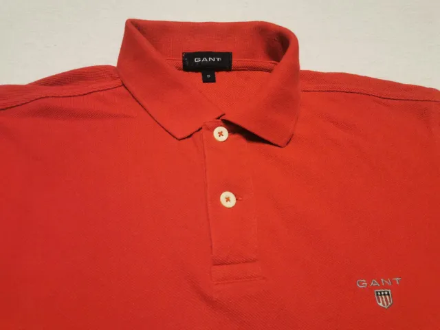 Polo Gant rojo talla S