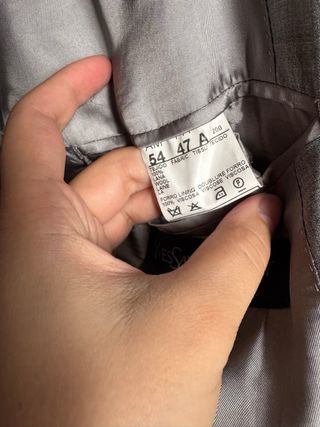 Traje gris Yves Saint Laurent Gris