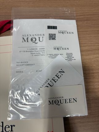 Zapatillas Alexander McQueen Talla 45