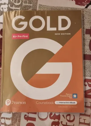 Coursebook GOLD B1+ Pre-First ISBN: 9781292202297