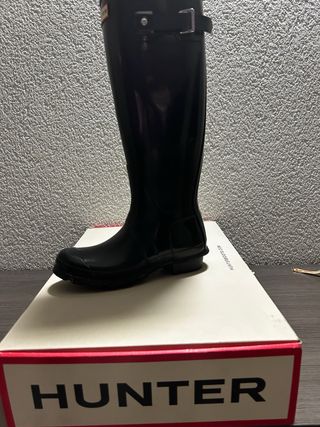 Botas de agua Hunter negras