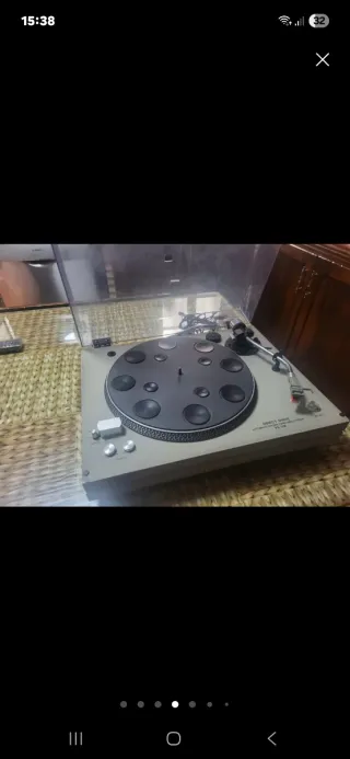 Tocadiscos Sony PS-11 con cápsula y aguja nuevas