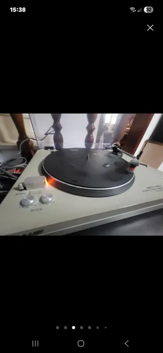 Tocadiscos Sony PS-11 con cápsula y aguja nuevas