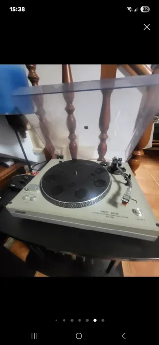 Tocadiscos Sony PS-11 con cápsula y aguja nuevas