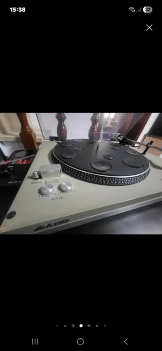 Tocadiscos Sony PS-11 con cápsula y aguja nuevas