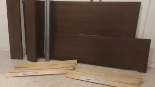 Estructura Cama MALM Marrón