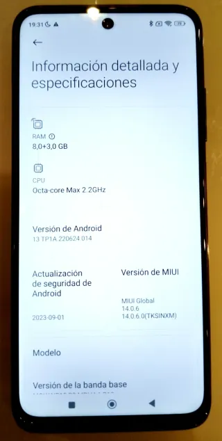 Xiaomi 5G Redmi Note 11 SE-Ram 8Gb- Rom 128Gb
