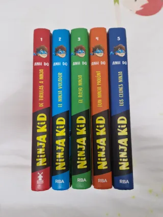 Lote 5 libros - Ninja Kid 
