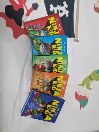 Lote 5 libros - Ninja Kid 