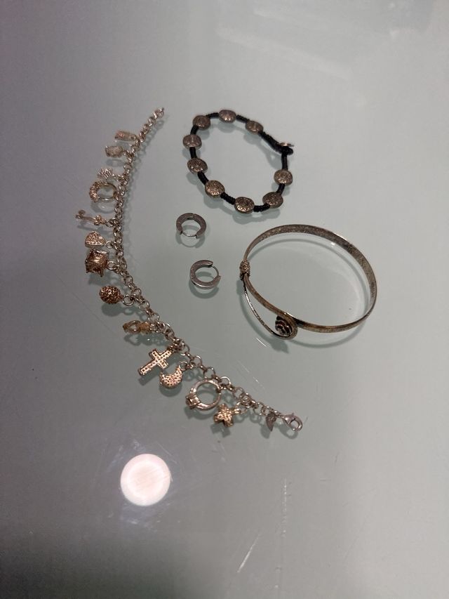 Lote Bisutería Pulseras y Pendientes