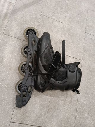 Patines en línea negros talla 41