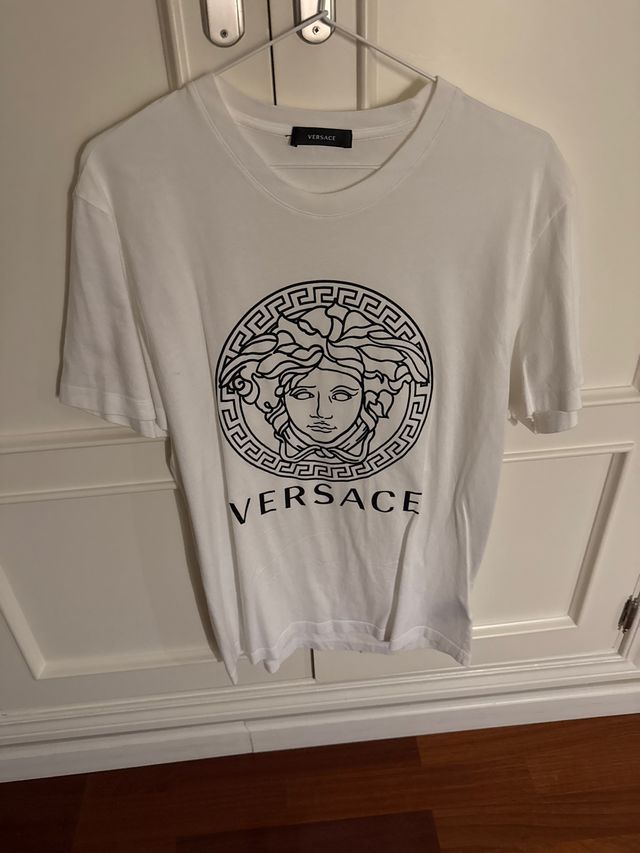 Camiseta Versace Blanca Medusa