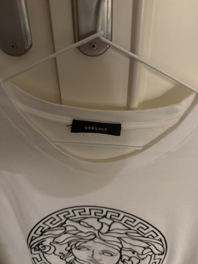 Camiseta Versace Blanca Medusa