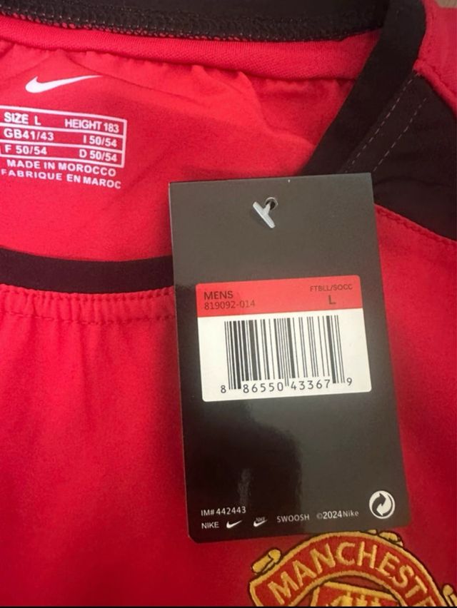 Maglia CR7 Manchester Utd L 2002