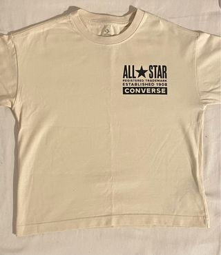 Camiseta Converse All Star Niño