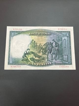 Billete 100 Pesetas Banco de España 1931