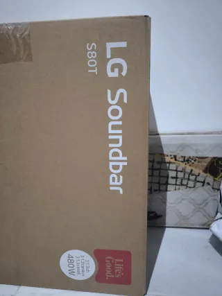 LG Soundbar S80T nueva sin estrenar.