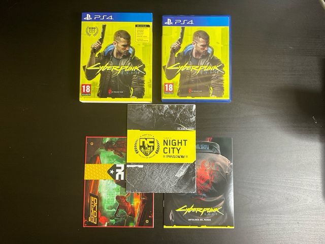Cyberpunk 2077 Day One + Steelbook PS4