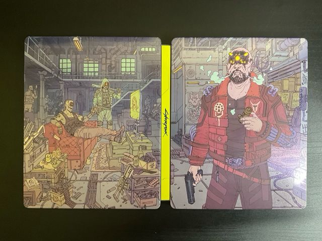 Cyberpunk 2077 Day One + Steelbook PS4