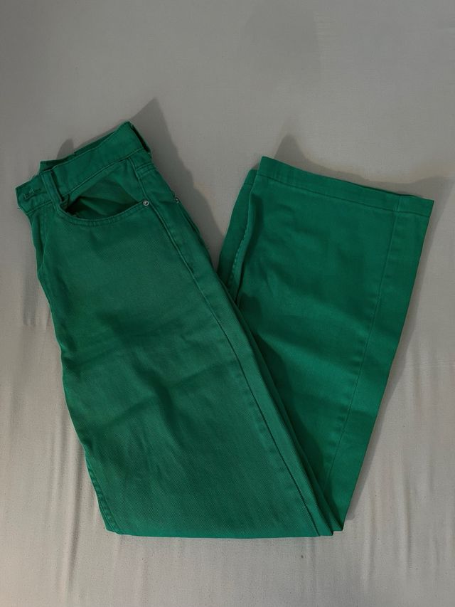 Vaqueros boyfriend Shein verdes