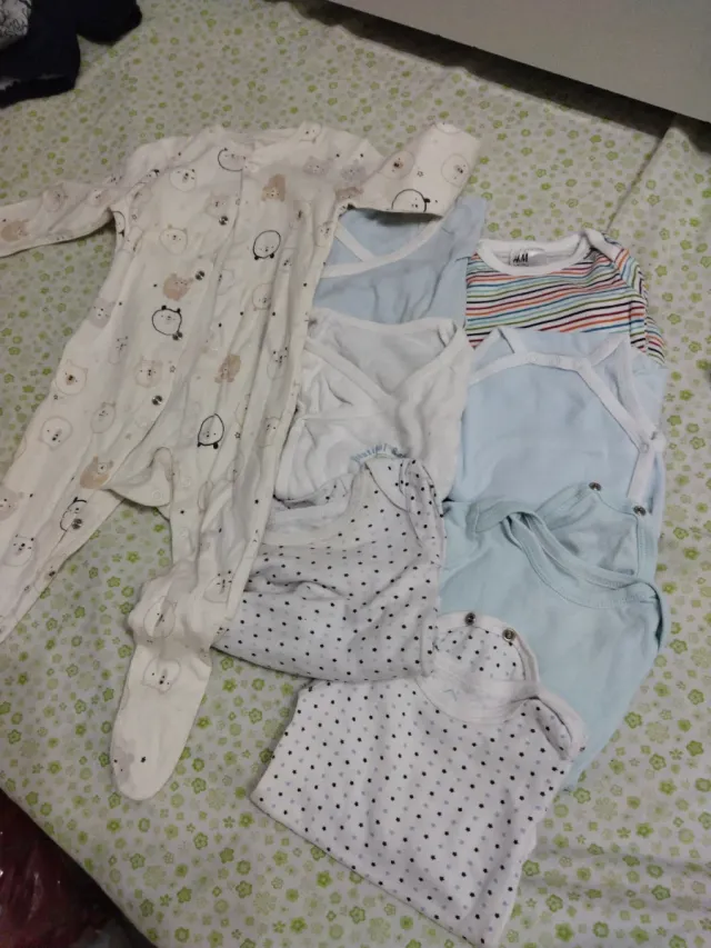 Lote Ropa Bebé Niño 1-3 Meses