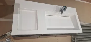 Mueble de baño madera maciza