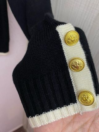Chaqueta Mango Negra y Blanca