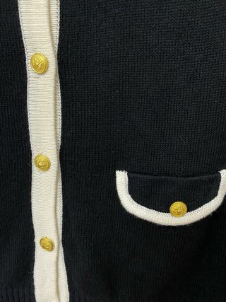 Chaqueta Mango Negra y Blanca