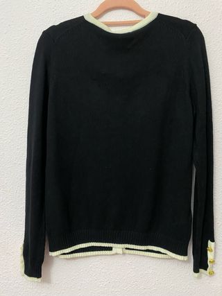 Chaqueta Mango Negra y Blanca