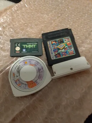 Lote de juegos GBA y PSP