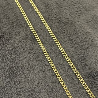 Cadena Cubana Oro Laminado Hombre 18K