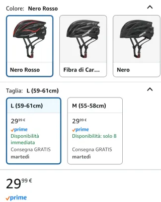 Casco Favoto Ciclismo MTB - Nero Rosso