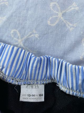 Pantalón de felpa negro