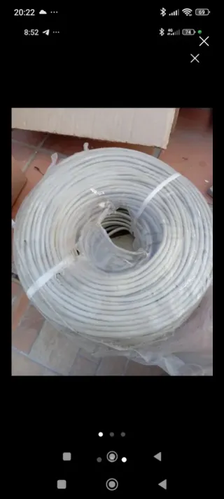 Rollo de Cable 4 Hilos 160 metros