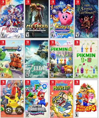 Juegos Nintendo Switch y PS5