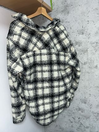 Sobrecamisa cuadros Pull&Bear Talla M