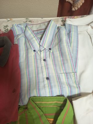 VENDO LOTE ROPA HOMBRE BLUSAS Y POLOS 