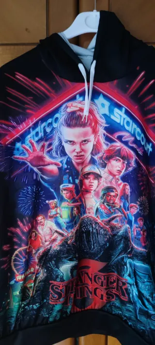 Sudadera Stranger Things Talla L