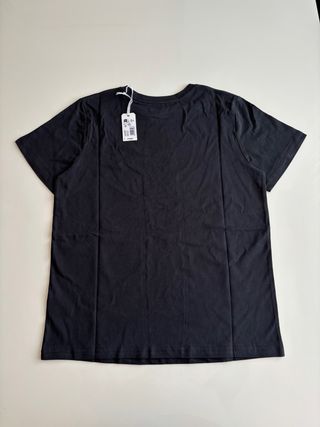 Camiseta Wrangler Negra Mujer Talla M