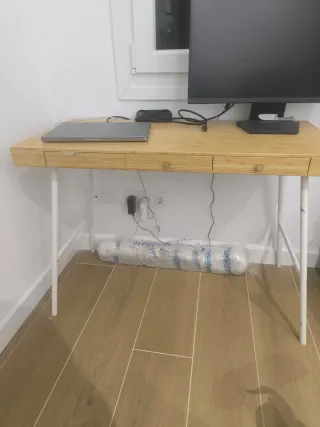 Escritorio Ikea Lillasen Madera