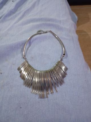 Gargantilla Retro Plateada