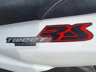 Peugeot 125cc Moto Scooter Blanca