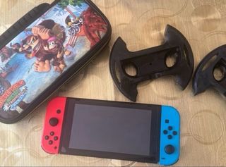 Nintendo Switch Azul y Rojo Casi Nueva