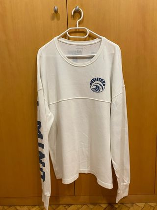 Camiseta Gap manga larga blanca