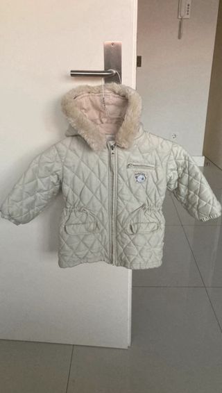 Blusão acolchoado bebé Noukie's c/ capuz