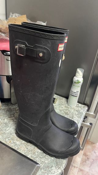 Botas de agua Hunter negras