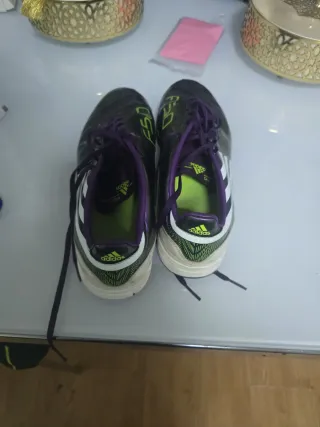 Zapatillas Adidas Fútbol Talla 41 Morado